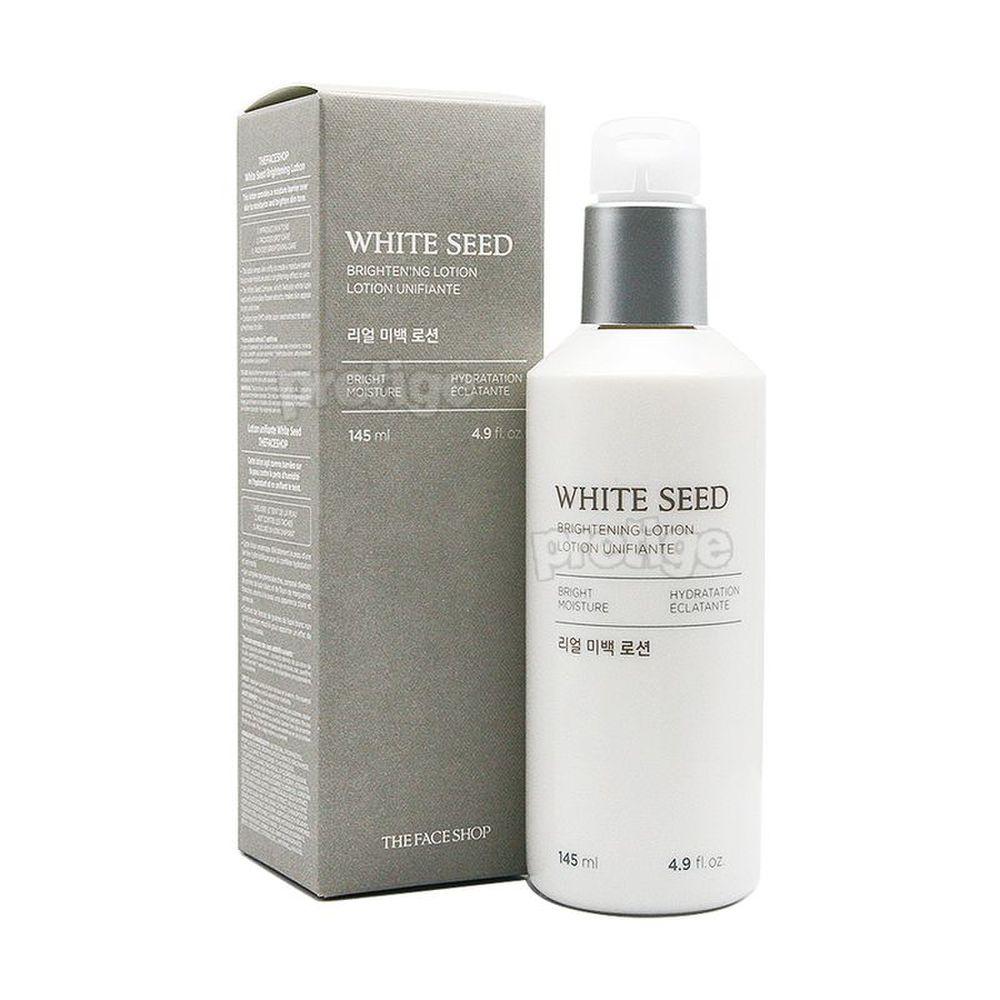 THE FACE SHOP White Seed Real Whitening Toner + Lotion - 2 types
