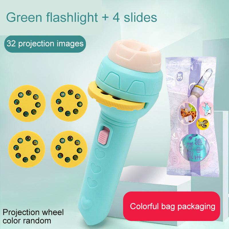 Lanterna cu Proiecție, Jucărie Educativă Luminoasă pentru Copii cu Diapozitive, Lampă cu Diapozitive, Jucărie Lampă de Noapte cu Imagini pentru Copii Băieți Fete