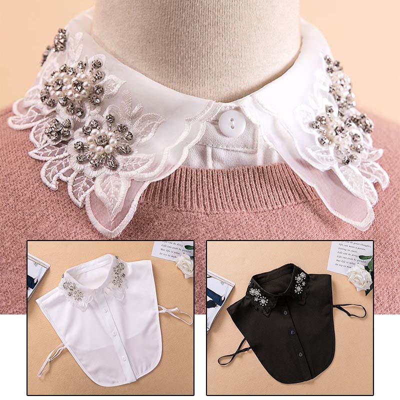 lace peter pan collar