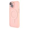 For iPhone 15 Back Cover Compatible with MagSafe WANLONFENG QB1 Series PC TPU Shockproof Phone Case