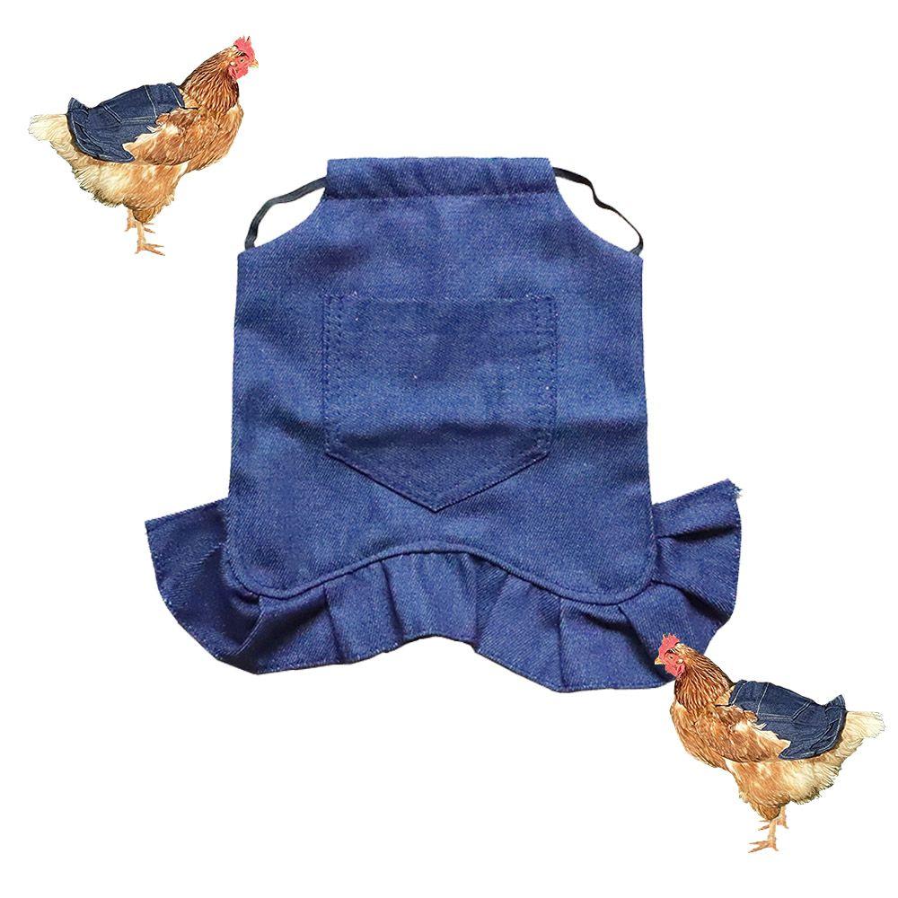 

Not easy to fall off Bouncy Elastic band Feather protector Hen apron Chicken Saddle Wing protector