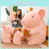 Pig Doodle Hamburger Doll Plush Toy Girl Child Sooth Cute Greedy Gifts Doll