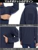 TACVASEN Tactical Soft Solid Size M Jacket, Shell, Outdoor, Warm, Color, Fleece-Lined, Multifunctional, Hooded, Waterproof, Navy,