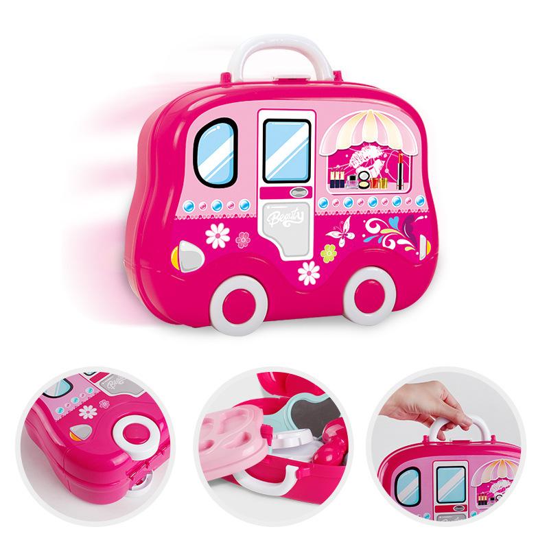 Dětský domeček na hraní Simulační make-up Hračky Toaletní stolky Kufříky Make-upové doplňky Cosplay Vánoční dárky