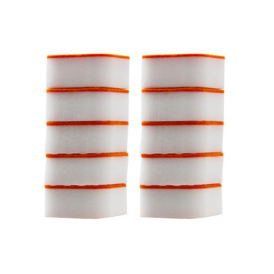 10Pcs Cleaning Sponge Set Strong Decontamination Excellent Water Absorption Nanosponge Technology