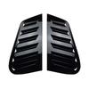Für Volkswagen VW Polo 5-Türer Schrägheck MK4 9N 2002-2008 Auto Heckklappen-Lüftungsgitter Seitenjalousie Abdeckung Zierleiste Aufkleber Lüftungsschaufel ABS