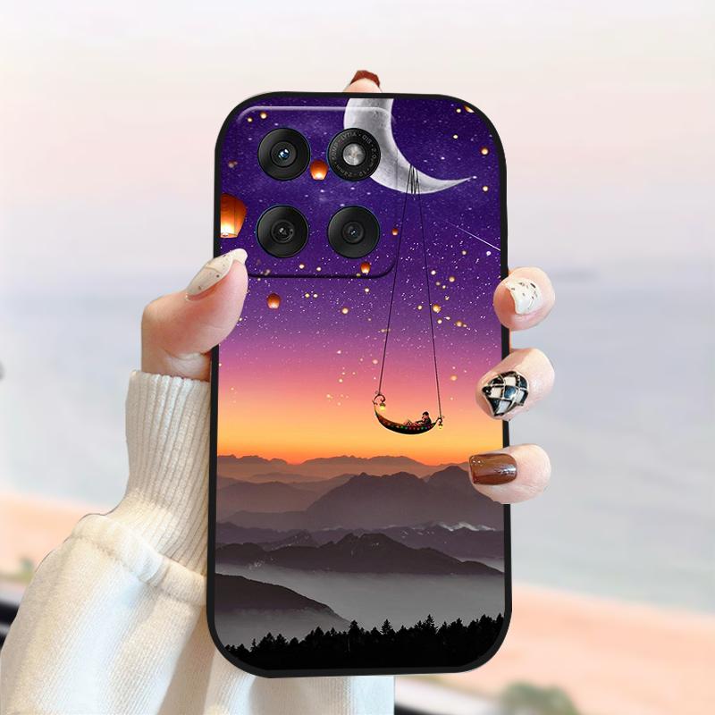 For Motorola Edge 60 Fusion 5G Case XT2503-4 Silicone Soft TPU Phone Cover For Moto Edge60 Fusion Cute Panda Protector Cases