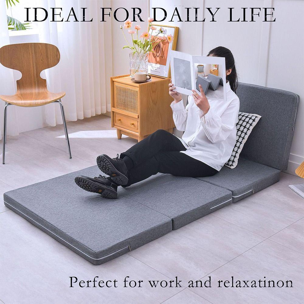 Comfort Memory Foam Sponge Mattress Foldable Design Removable Cover Memory Foam Mattress Student Rest Tatami Office Use Supplies