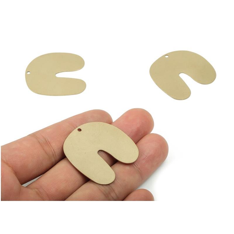 

DIY U-Shaped Brass Geometric Pendant - PPA0002 PPA0002