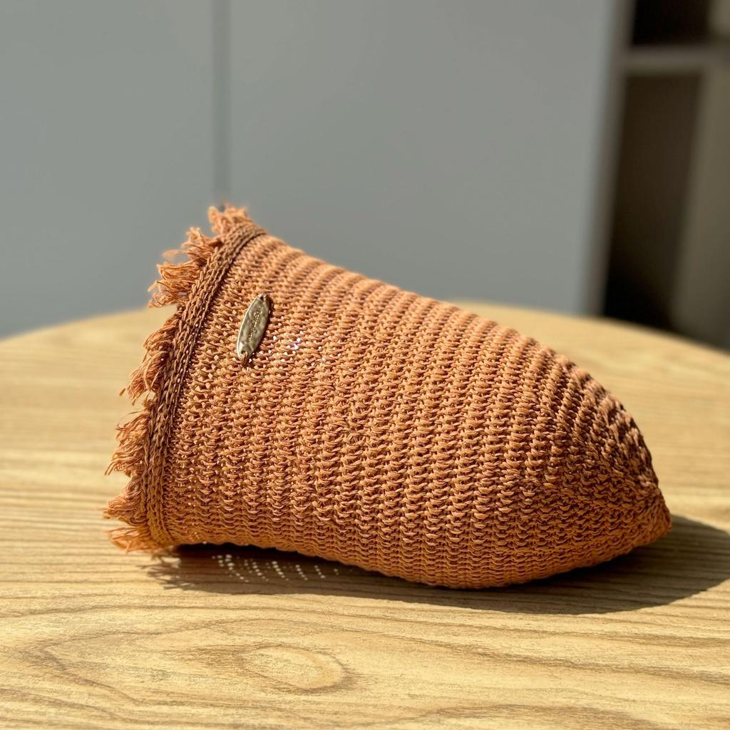 New Spring and Summer Hat Sun Hat Woven Seaside Bucket Hat Breathable Bucket