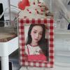Arylic Photocard Holder 3 Inch Kawaii Photo Frame Picture Protector Card Case Idol Star Photo Binders Photo Packaging Supplies