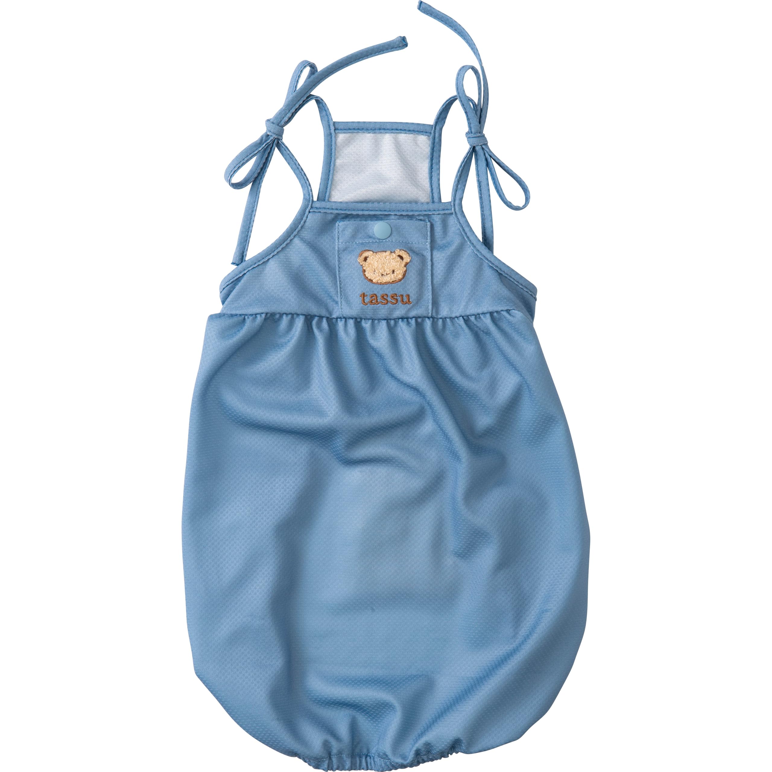 

tassu Cool Cross Pet Wear Balloon Camisole Dog and Cat Clothes Washable Summer Evaporative Cooling Lightweight S Blue 169-6353A2