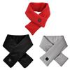 Electric Heating Scarf USB Charging Electric Heated Scarf Cold-Proof Heated Neck Scarf Washable for Outdoor Camping Hiking