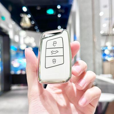 3 Buttons Auto Shell Remote Car Key Case Cover Holder for VW Volkswagen Skoda Superb Kodiaq A7 Magotan Passat B8 Accessories