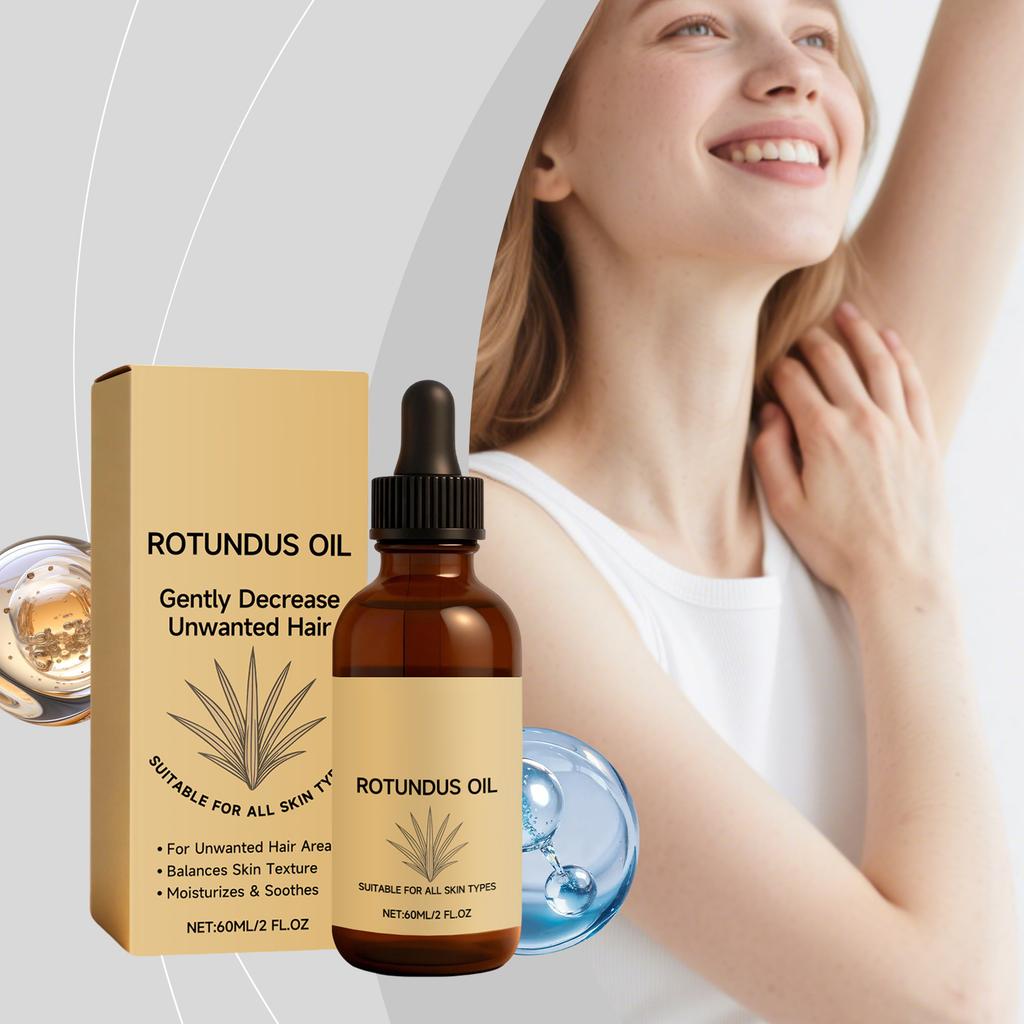 Hair Removal Oil Natural Body Oil Body Moisturizing Nourishing Hair Removal Oil,60ML