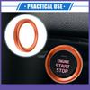 Engine Start Stop Ignition Push Button Cover Trim Single for Ford