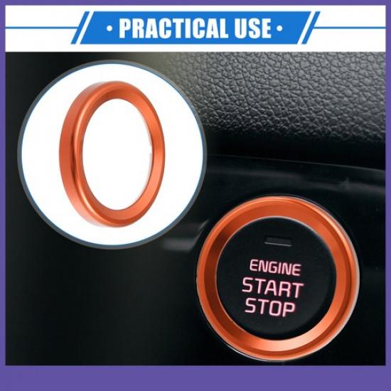 Engine Start Stop Ignition Push Button Cover Trim Single for Ford