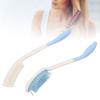     Handled Comb and Hair Brush Set   Comb Hair Brush Curved Ergonomic Grip for Limited Mobility