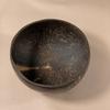 Coconut Bowl with Wood Spoon Natural Dinnerware Handmade Food Safe Bowl for Oatmeal