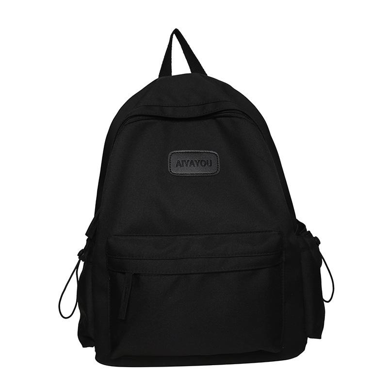 Schoolbag Schoolbag Korean Version Harajuku Ulzzang Women's Bag High School College Student Ins Wind Large Capacity Backpack Women's Backpack