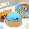 Dumpling Pressure Dumpling Squishies Cute Colorful Bun Toy Slow Rising Stress Relief Fidget Toy for Adults Anti-Anxiety Gifts