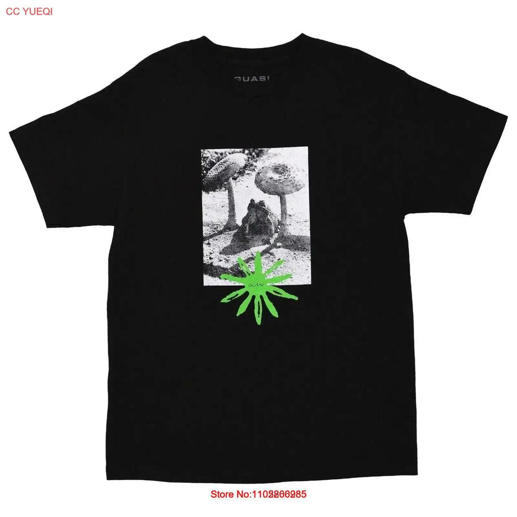 Brand New Unisexs Quasi Toad T Shirt Black Vintage Fashion Homme Stretched Casual Slightly Top For Everyday Wear Streetwear