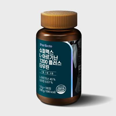 Supermax L-Arginine 1200 Plus Taurine 1ea