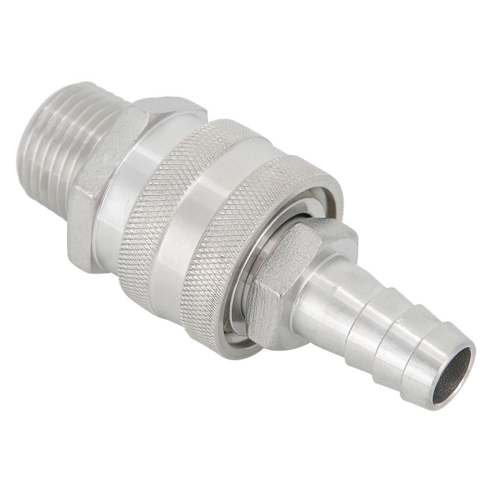 1/2in Female Thread Stainless Steel Quick Connector Adapter for Brewing Beer  Less Than Br More Than