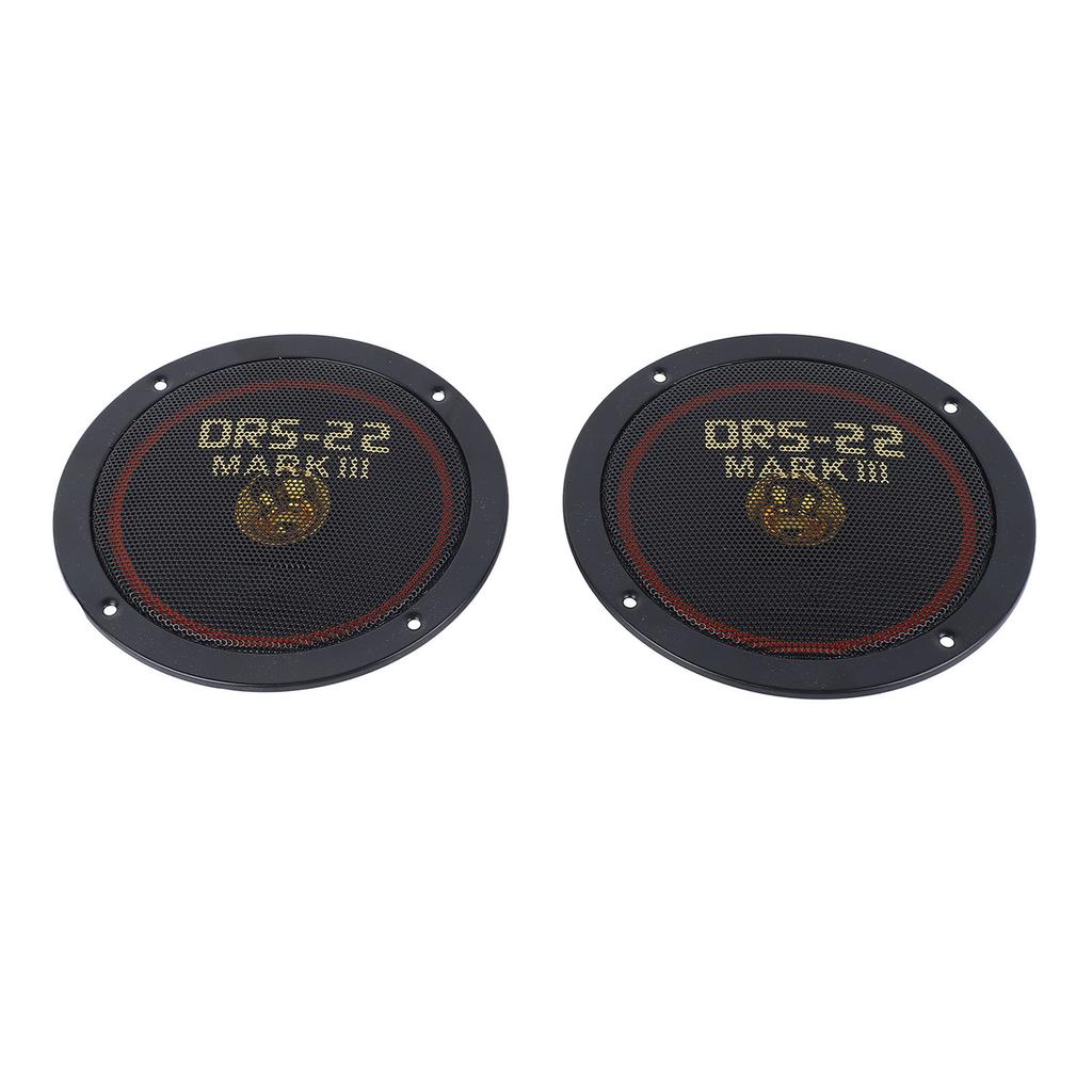 6in Car Coaxial Speaker High Fidelity Audio Stereo Bass Tweeters Loudspeaker Set Car Speaker System