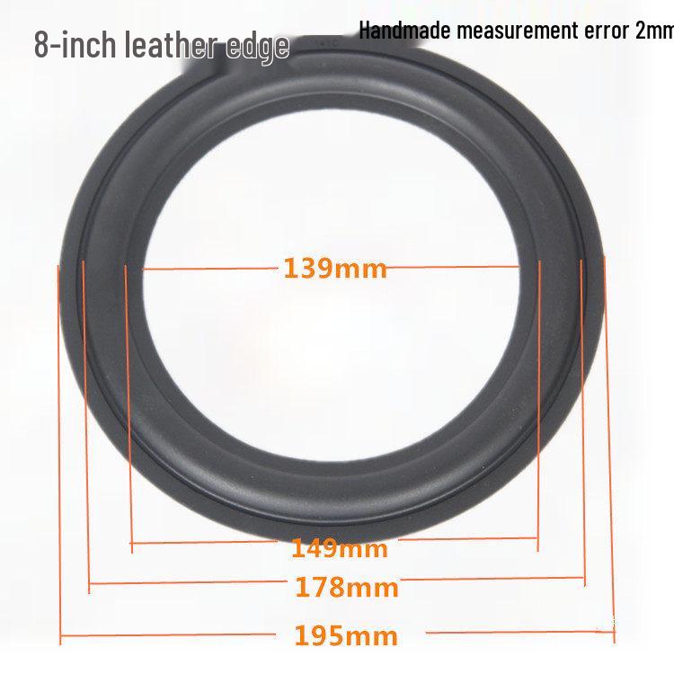 Speaker Surround Edge Repair Parts for 3, 4, 5, 6.5, 8, 10, and 12-inch Speakers