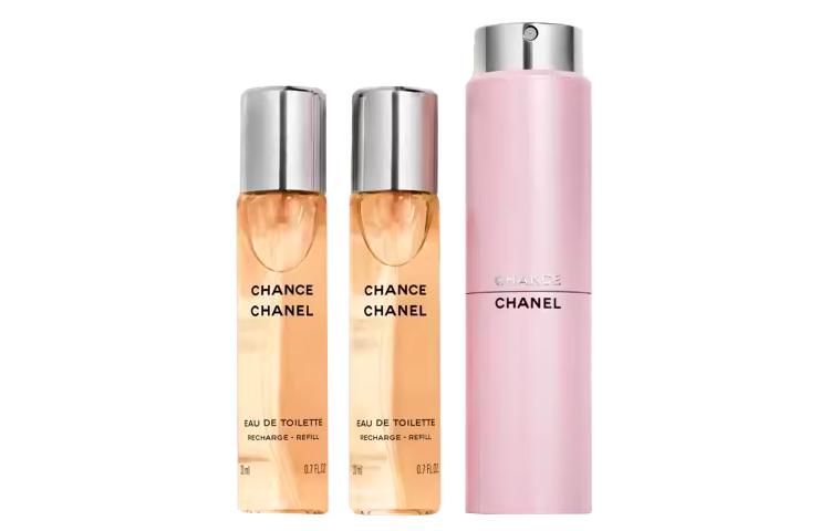 CHANEL Yellow Encounter Light Perfume Portable Perfume Set+Refillable Cartridge Set Eau De Toilette 20ml/20ml*3 20ml*3