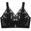 Ultra-thin Lace Bra Without Underwire To Reduce Breast Size and Make Large Breasts Look Smaller Suitable for Fat Girls with Adjustable Back Shape