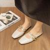 Women's Slippers Soft Sole Baotou Slippers Buckle New Style Comfortable Summer Women's Square Toe Casual Fashion Sandals