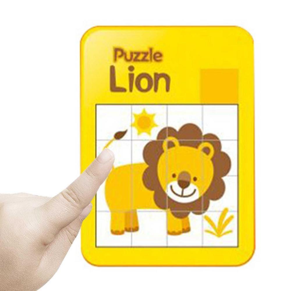 Toy Intelligence Puzzle Number Puzzle Toy Early Education Jigsaw Puzzle Moving Sliding Toy