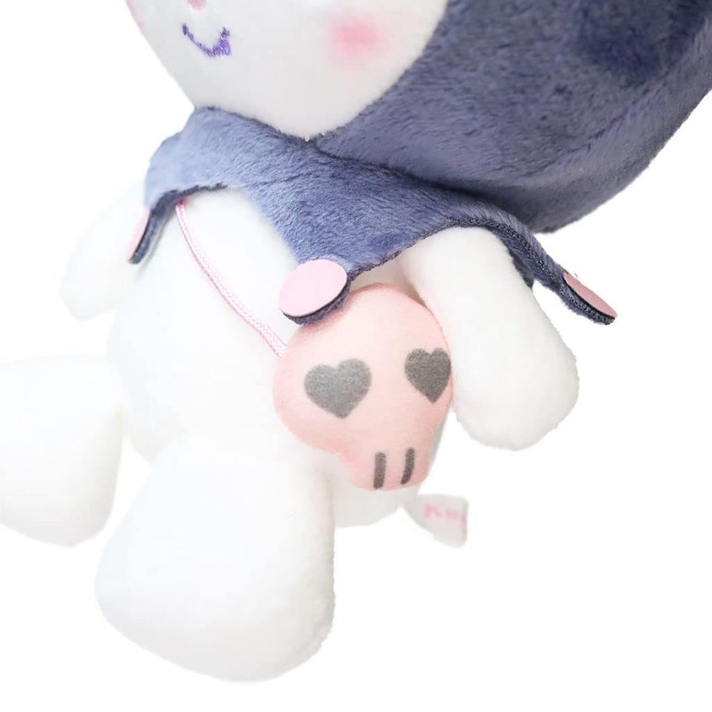 K Company Sanrio Characters Nostalgia Series Sitting Plush Toy Kuromi SAN-ONS-KU