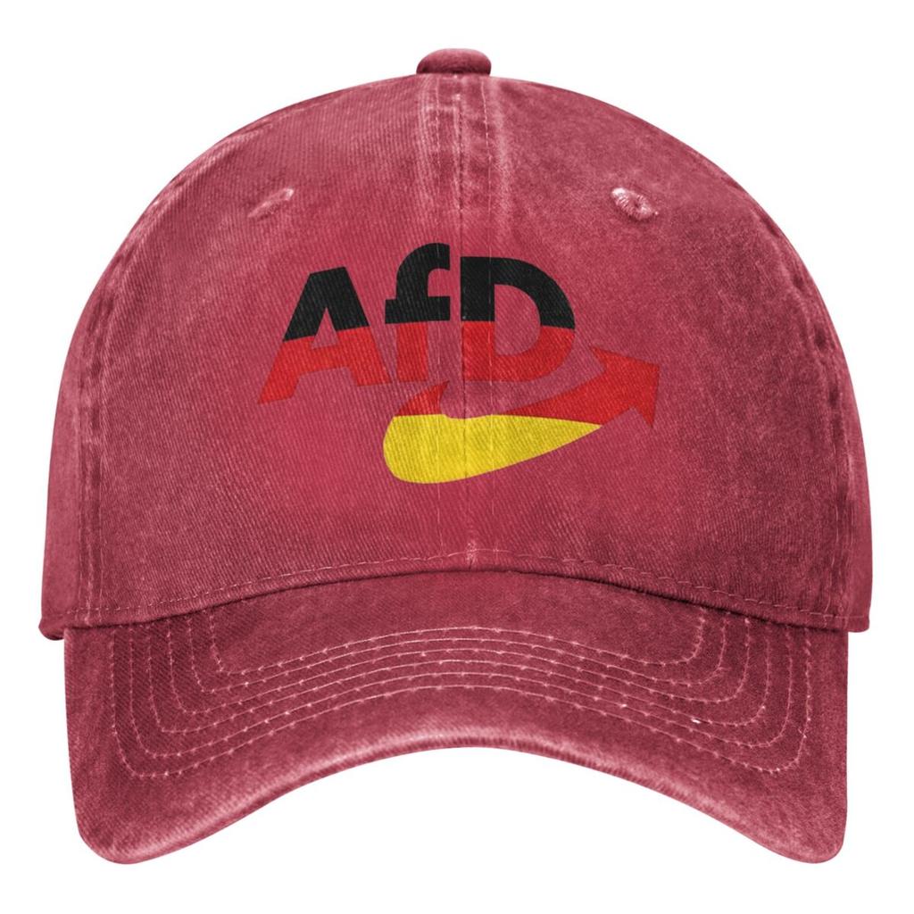 AFD Alternative For GerUnisexy Denim Baseball Cap Outdoor Gym Trucker Dad Hat Summer Women Unisex Fitted Retro Sun-Proof Baseball Caps