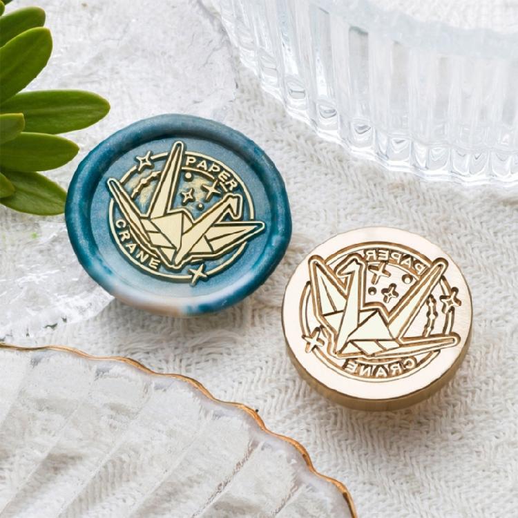 Butterfly Wax Seal Stamp Brass Head Animal Series Sealing Waxed Stamp for Photo Invitation Card Scrapbooking Decoration