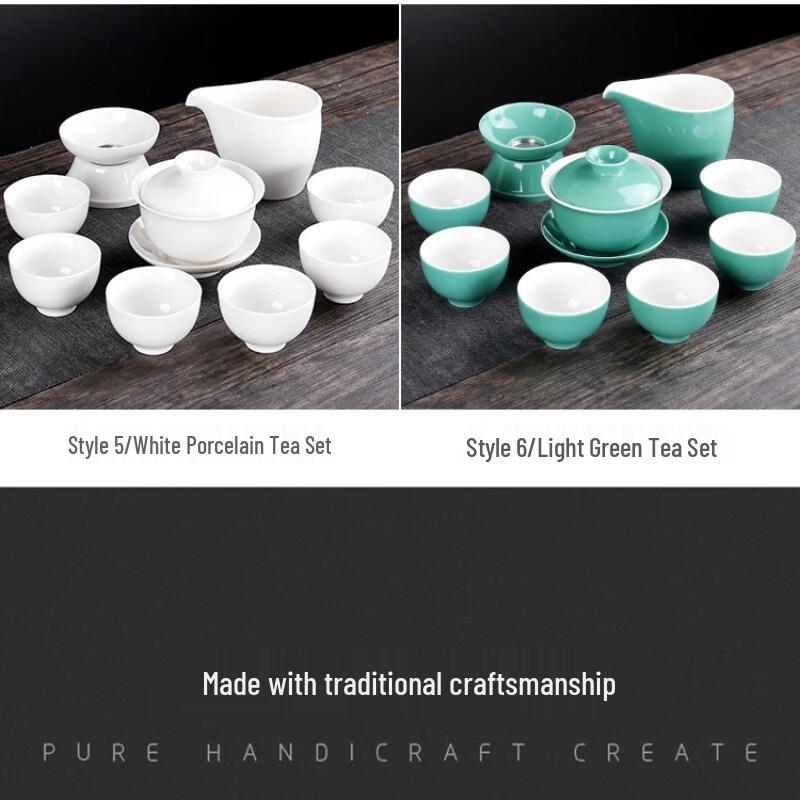 Chinese Ceramic Kung Fu Tea Set