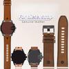 Para pulseira de relógio Diesel DZ7413 DZ4318 DZ4343 DZ4323 DZ4476 couro genuíno vintage Pulseira marrom retrô acessórios masculinos 24mm 26mm 28m