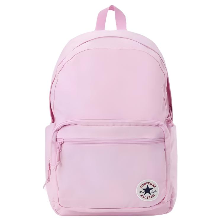 Converse Chuck Patch 25L Large Capacity Backpack Unisex Backpack Pink UA5796-AMH Pink