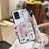 Cartoon Phone Holder Phone Case For UMIDIGI Bison GT2/GT2 Pro Fashion Design Silicone Ring Wrist Strap Dirt-resistant