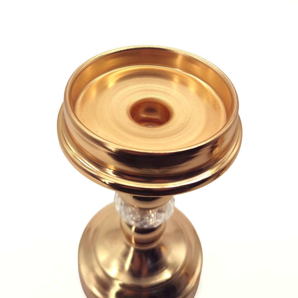 Nordic Gold Candlestick Decor - Simple Luxury for Weddings & Home Dining Table