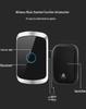 Wireless Waterproof Self-Powered Smart Doorbell - Battery-Free Long-Range Remote Control for Home