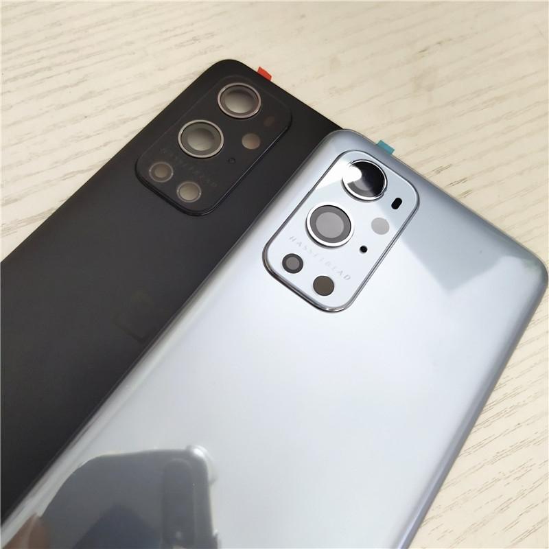 Rear Housing Cover For Oneplus 9 Pro Back Door Battery Cover Glass Repair Replace