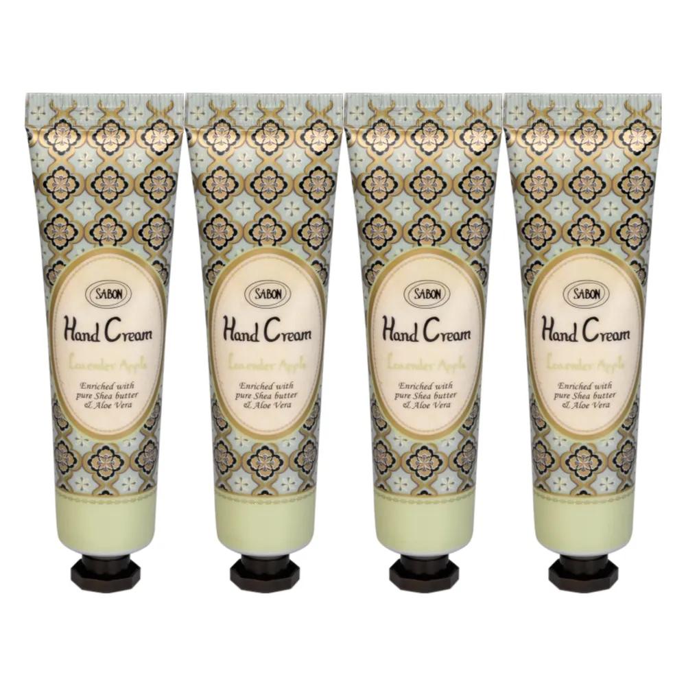 Sabon Mini Hand Cream Lavender Apple 30ml (4 pieces)
