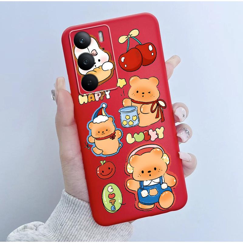 For Realme C75 Case Cute Cartoon Panda Soft Silicone Cases For Realme C 75 C75 C75x RealmeC75 4G Cover Bumper 6.72" ShockProof