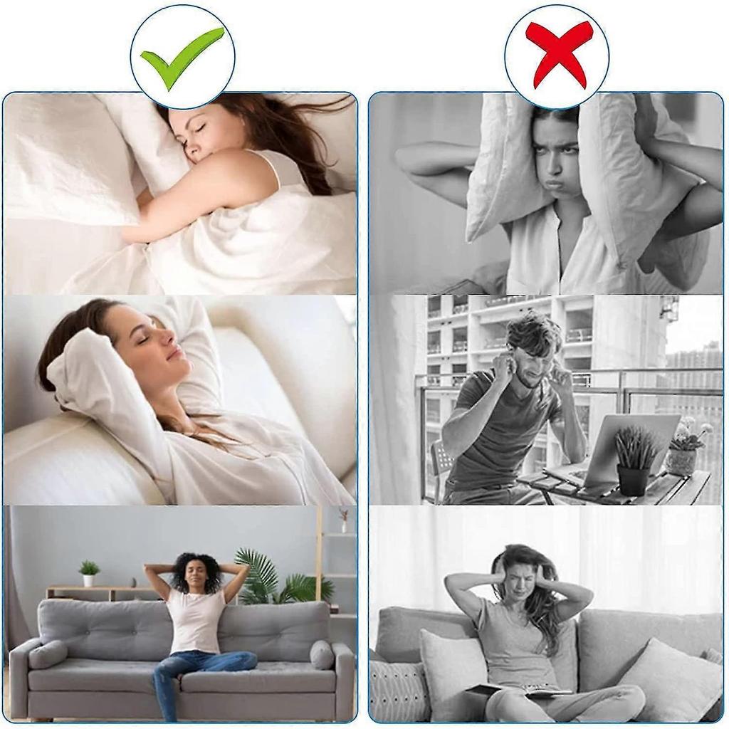 Noise Cancelling Earplugs, Sleep Earplugs, Silicone Noise Cancelling Earplugs, Super Soft Reusable Earplugs
