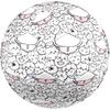 Usagi Theme Size 5 Soccer Ball, Suitable for Both Indoor and Outdoor Matches, a Gift Suitable for Everyone.