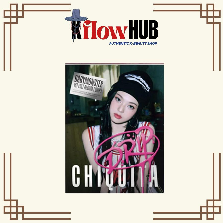 

[READY STOCK] BABYMONSTER - 1st FULL ALBUM DRIP YG TAG CHIQUITA
