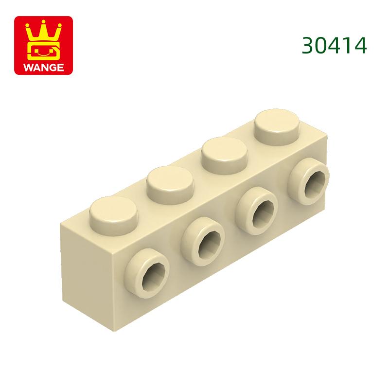 Non-Toxic 63Pcs/Lot 30414 Modified 1X4 With Studson Side Block Moc Color Accessories Compatible With Brick Diy Children Toy Assembly